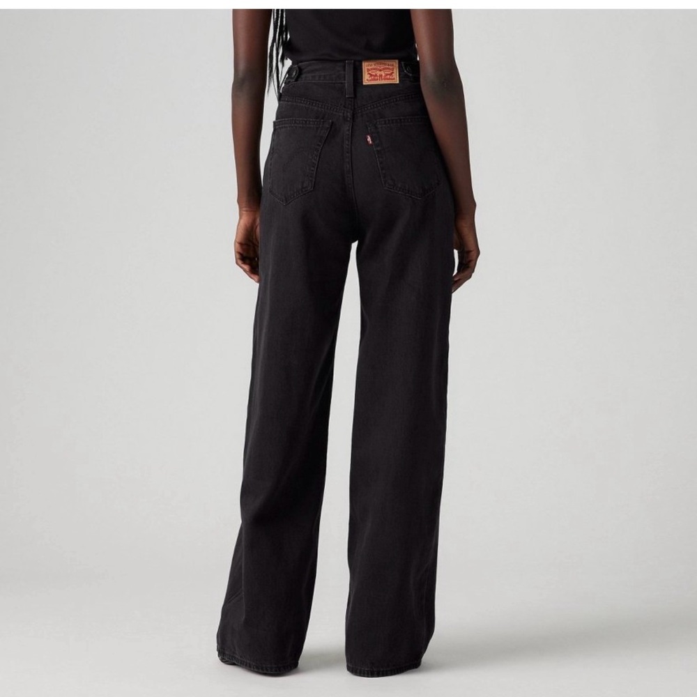 Levi's Cinch Baggy Black Jeans